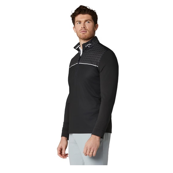 Callaway Odyssey Printed Block Herren Sweatshirt, schwarz