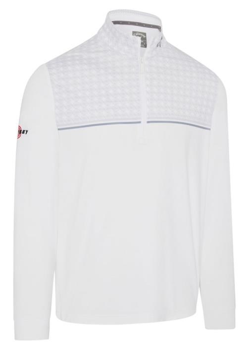 Callaway Odyssey Printed Block Herren Sweatshirt, weiss