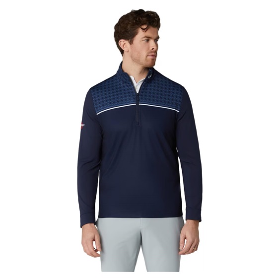 Callaway Odyssey Printed Block Herren Sweatshirt, dunkelblau