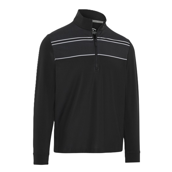 Callaway Blocked Printed Herren Poloshirt, caviar