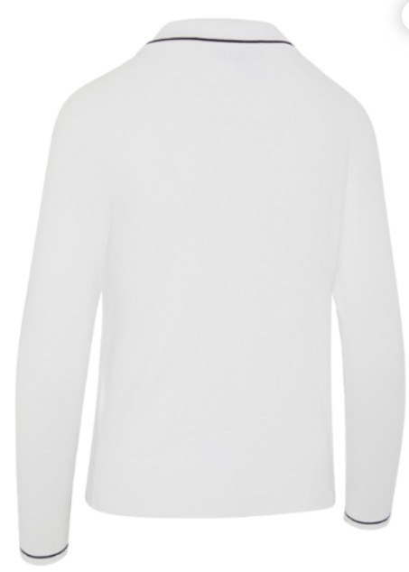 Callaway Collared Damen Pullover, weiss