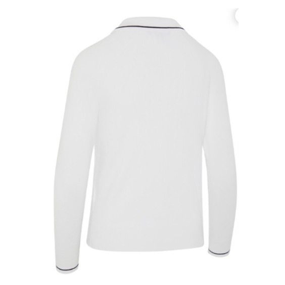 Callaway Collared Damen Pullover, weiss