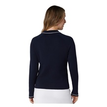 Callaway Collared Damen Pullover, peacoat