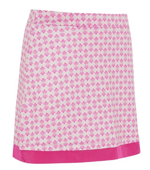 Callaway Deco Geo Printed Golfrock, fuchsia purple