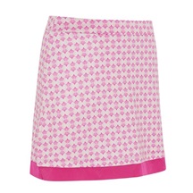 Callaway Deco Geo Printed Golfrock, fuchsia purple