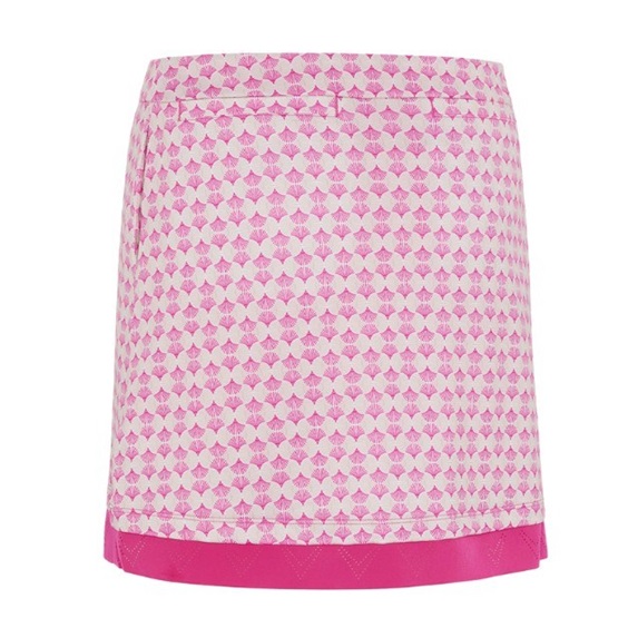 Callaway Deco Geo Printed Golfrock, fuchsia purple