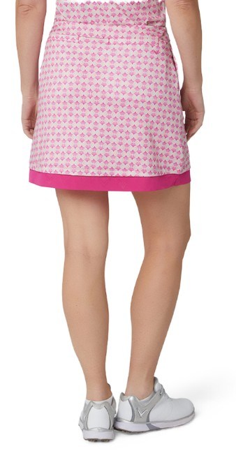 Callaway Deco Geo Printed Golfrock, fuchsia purple