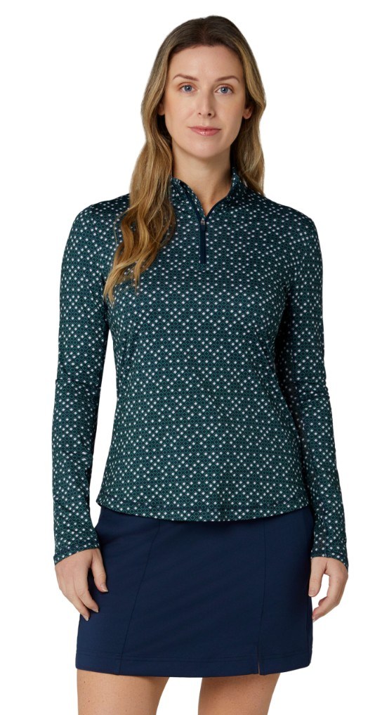 Callaway Framing Geo Printed Damen Sweatshirt, peacoat