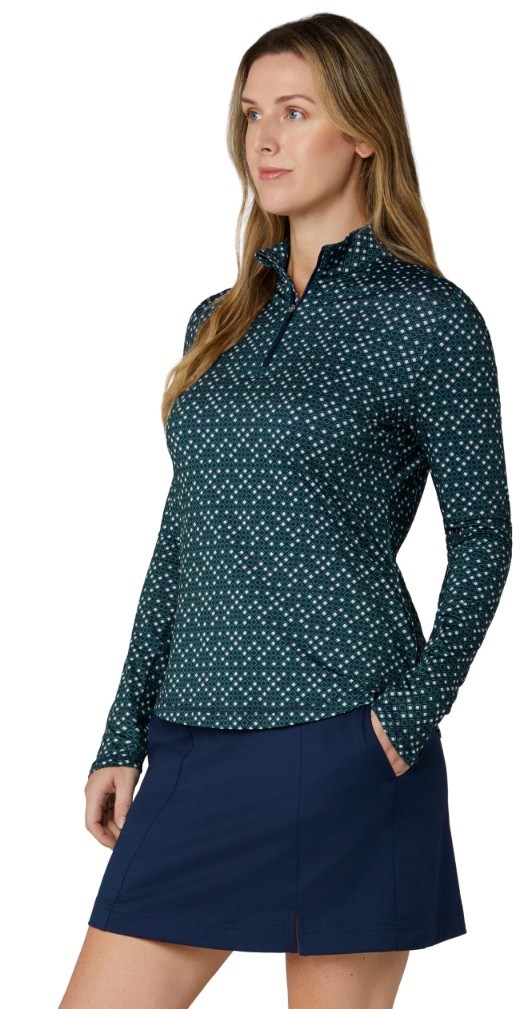Callaway Framing Geo Printed Damen Sweatshirt, peacoat