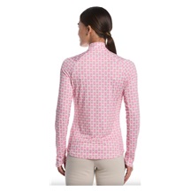Callaway Deco Geo Printed Damen Sweatshirt, fuchsia purple
