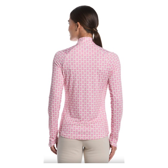 Callaway Deco Geo Printed Damen Sweatshirt, fuchsia purple