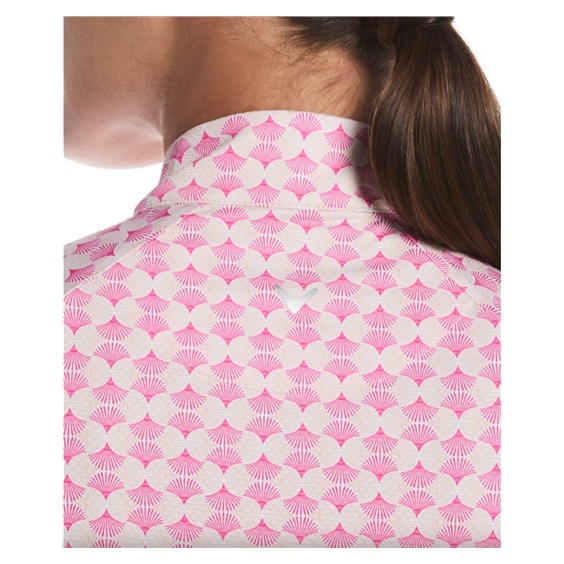 Callaway Deco Geo Printed Damen Sweatshirt, fuchsia purple