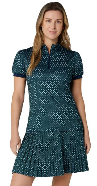 Callaway Framing Geo Print Damen Poloshirt, peacoat