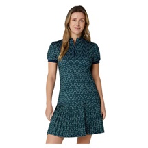 Callaway Framing Geo Print Damen Poloshirt, peacoat