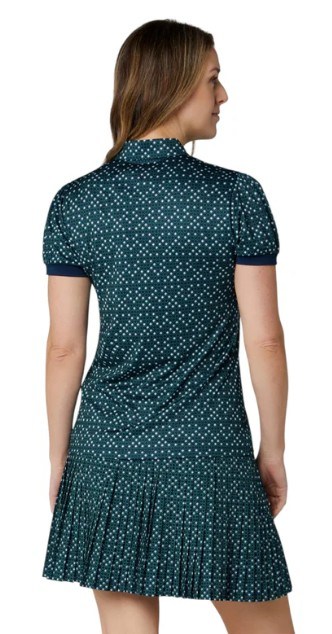 Callaway Framing Geo Print Damen Poloshirt, peacoat