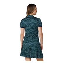 Callaway Framing Geo Print Damen Poloshirt, peacoat