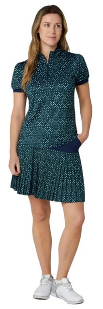 Callaway Framing Geo Print Damen Poloshirt, peacoat
