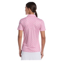 Callaway Deco Geo Print Damen Poloshirt, fuchsia purple