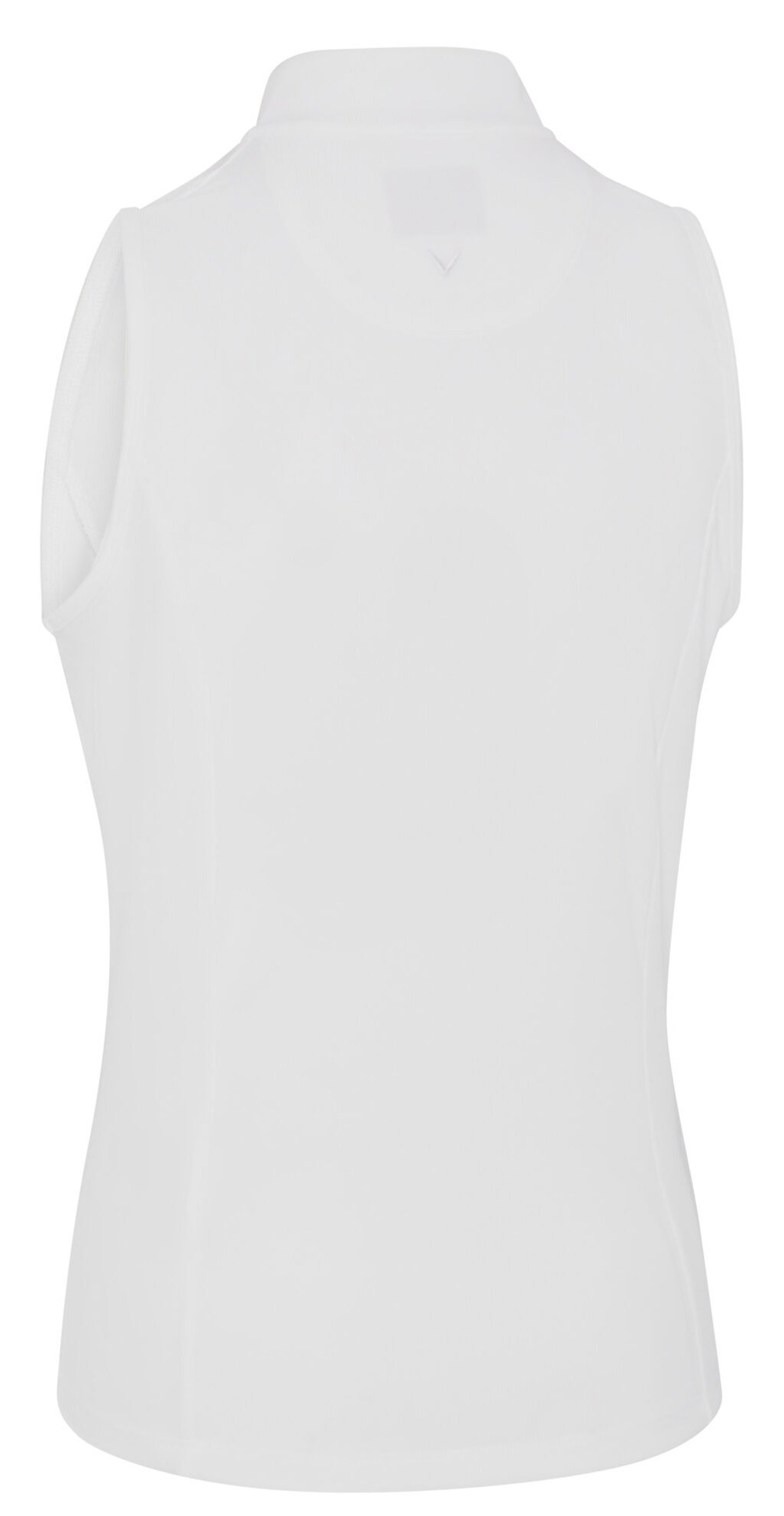 Callaway Rib Play Sleeveless Damen Poloshirt, weiss