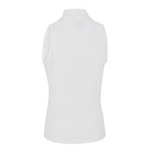 Callaway Rib Play Sleeveless Damen Poloshirt, weiss