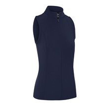 Callaway Rib Play Sleeveless Damen Poloshirt, peacoat