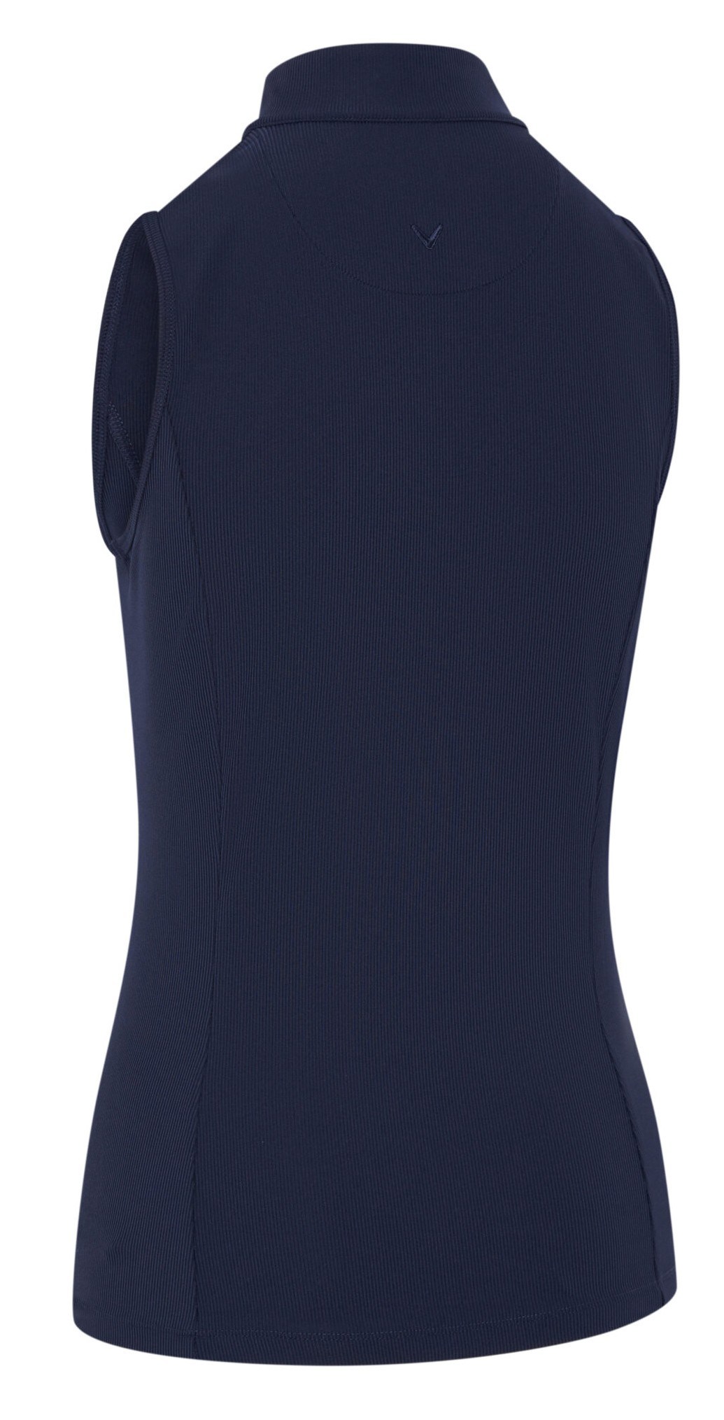 Callaway Rib Play Sleeveless Damen Poloshirt, peacoat