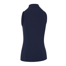 Callaway Rib Play Sleeveless Damen Poloshirt, peacoat