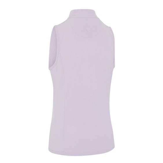 Callaway Rib Play Sleeveless Damen Poloshirt, pastel lilac