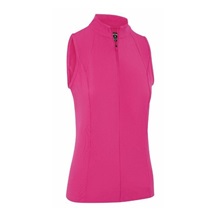Callaway Rib Play Sleeveless Damen Poloshirt, rosa