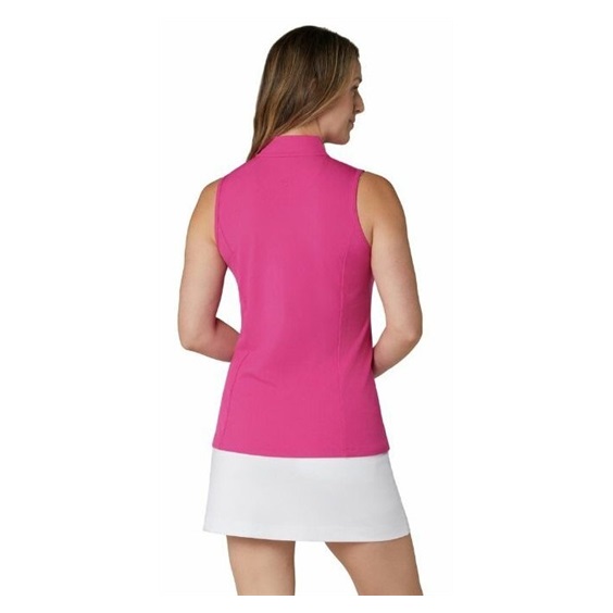 Callaway Rib Play Sleeveless Damen Poloshirt, rosa