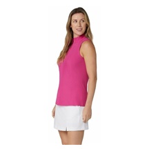 Callaway Rib Play Sleeveless Damen Poloshirt, rosa