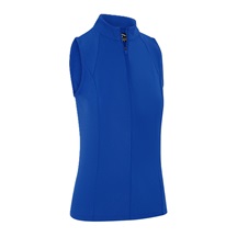 Callaway Rib Play Sleeveless Damen Poloshirt, blue tattoo