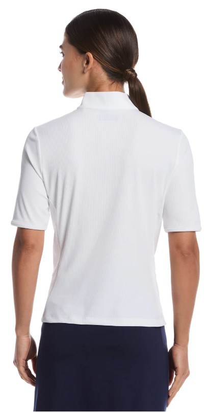 Callaway Rib Play Damen Poloshirt, weiss