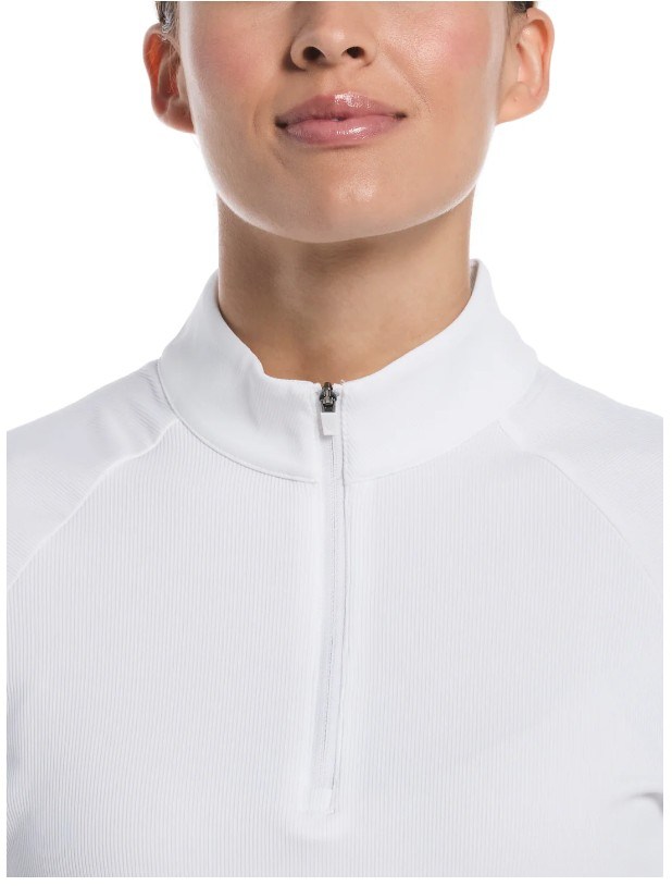 Callaway Rib Play Damen Poloshirt, weiss