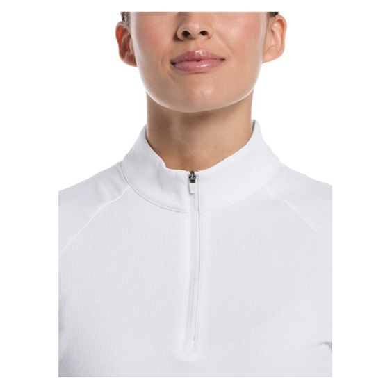 Callaway Rib Play Damen Poloshirt, weiss