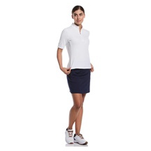 Callaway Rib Play Damen Poloshirt, weiss