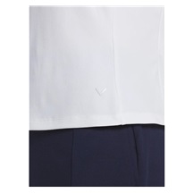 Callaway Rib Play Damen Poloshirt, weiss