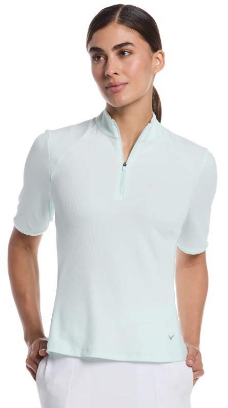 Callaway Rib Play Damen Poloshirt, salt air