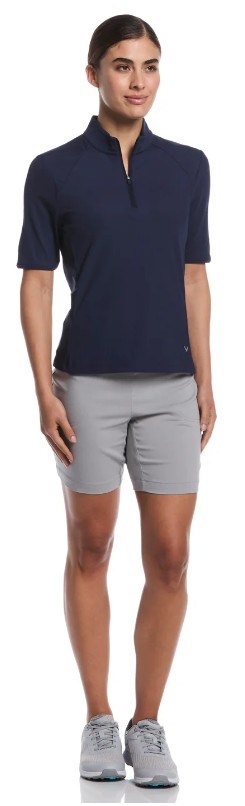 Callaway Rib Play Damen Poloshirt, blue tattoo