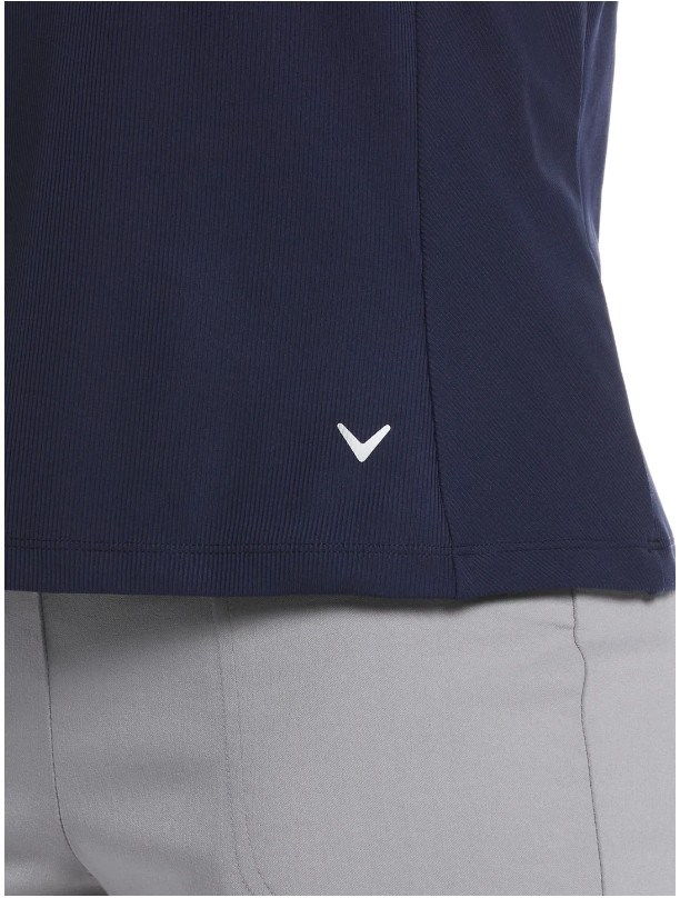 Callaway Rib Play Damen Poloshirt, blue tattoo