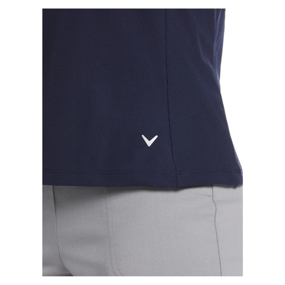 Callaway Rib Play Damen Poloshirt, blue tattoo