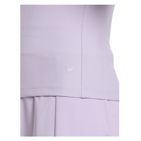 Callaway Rib Play Damen Poloshirt, pastel lilac