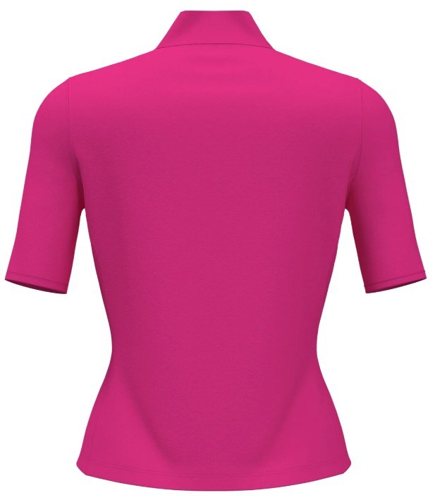 Callaway Rib Play Damen Poloshirt, fuschia purple