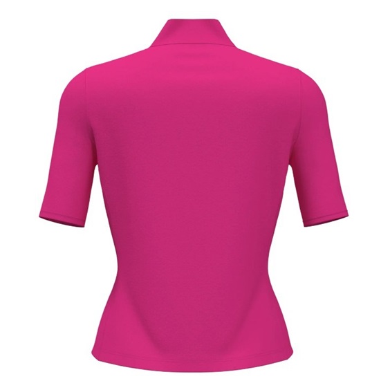 Callaway Rib Play Damen Poloshirt, fuschia purple