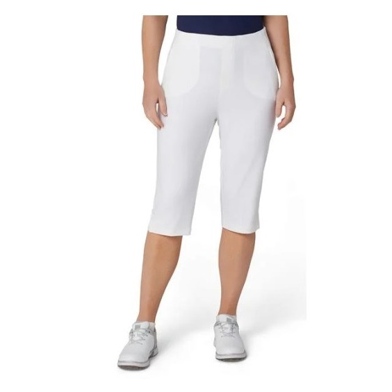 Callaway Hybrid Pull On Bermuda Damen Shorts, weiss