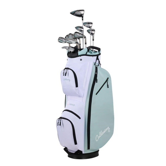 Callaway REVA 11-Piece Damen Golfset, peach/surf
