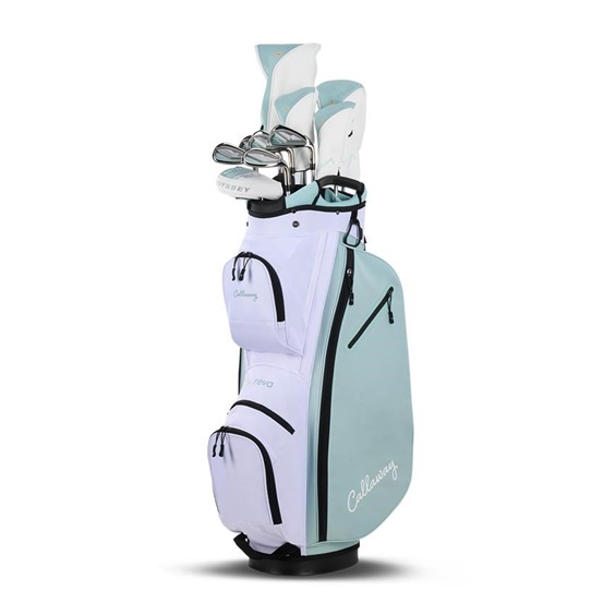 Callaway REVA 11-Piece Damen Golfset, peach/surf