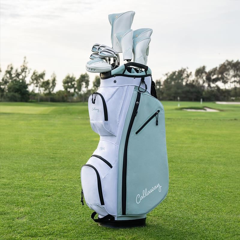 Callaway REVA 11-Piece Damen Golfset, peach/surf