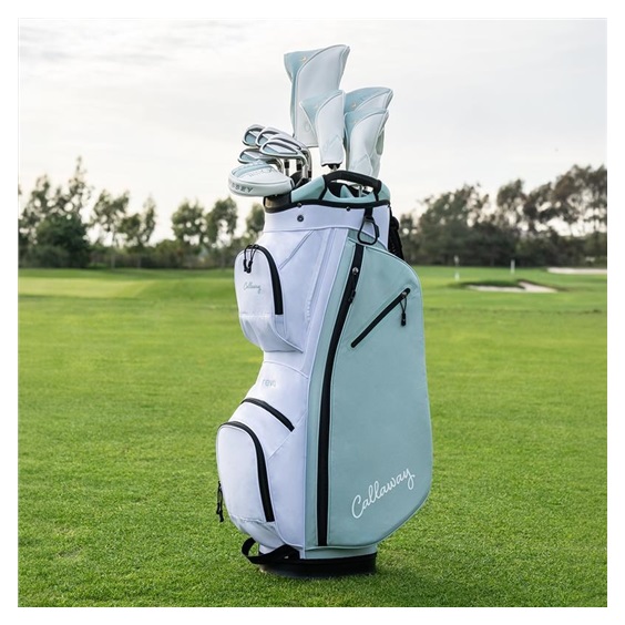 Callaway REVA 11-Piece Damen Golfset, peach/surf