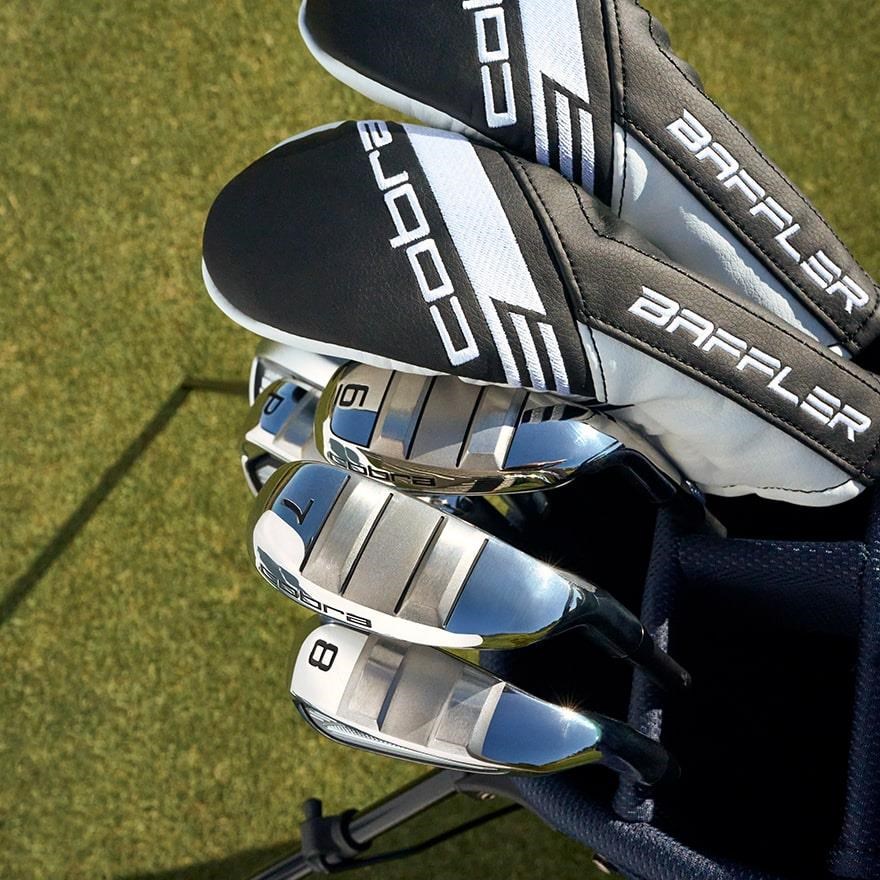Cobra BAFFLER Black Silver Herren Hybrid